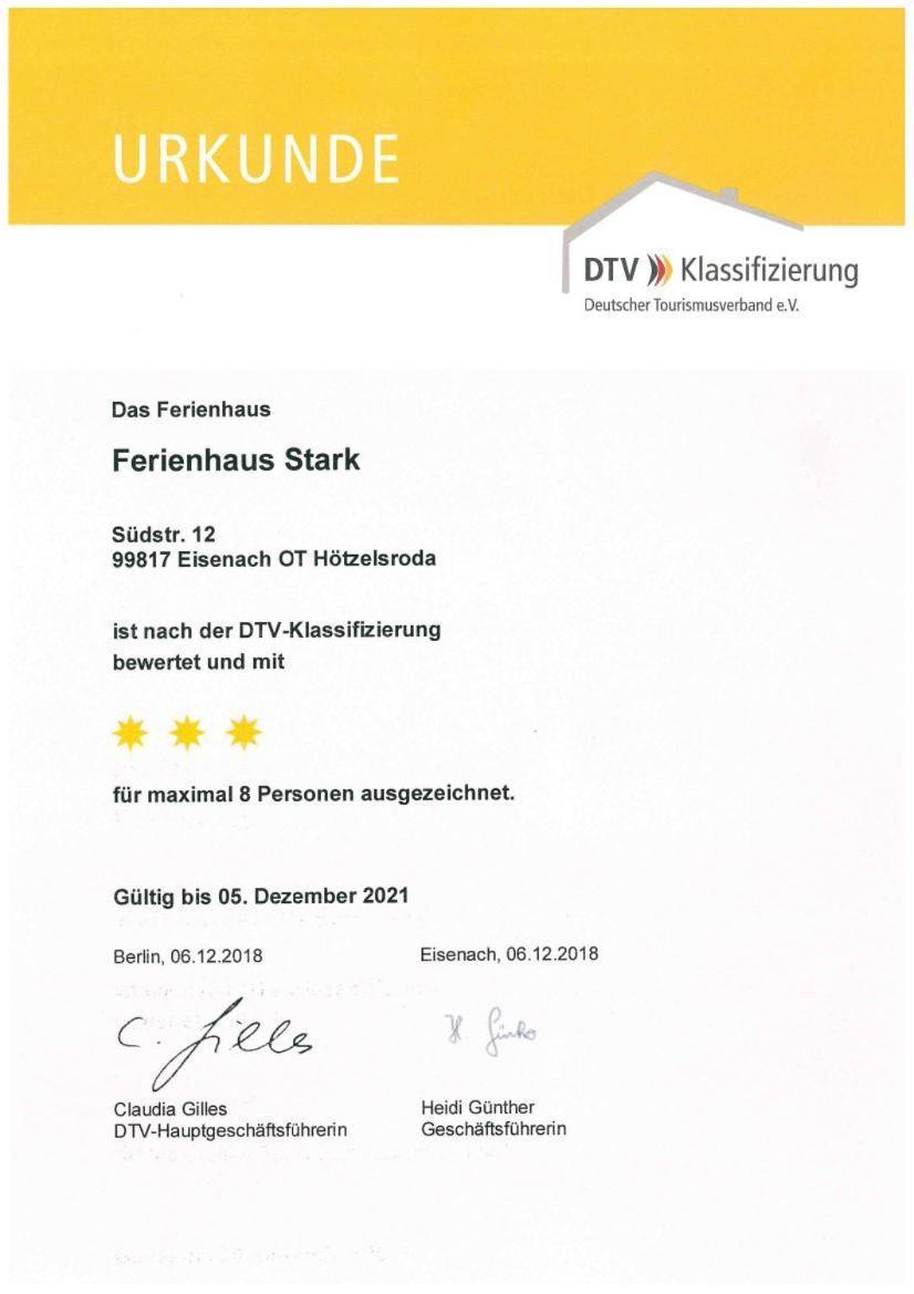 Ferienhaus Stark Eisenach Kültér fotó